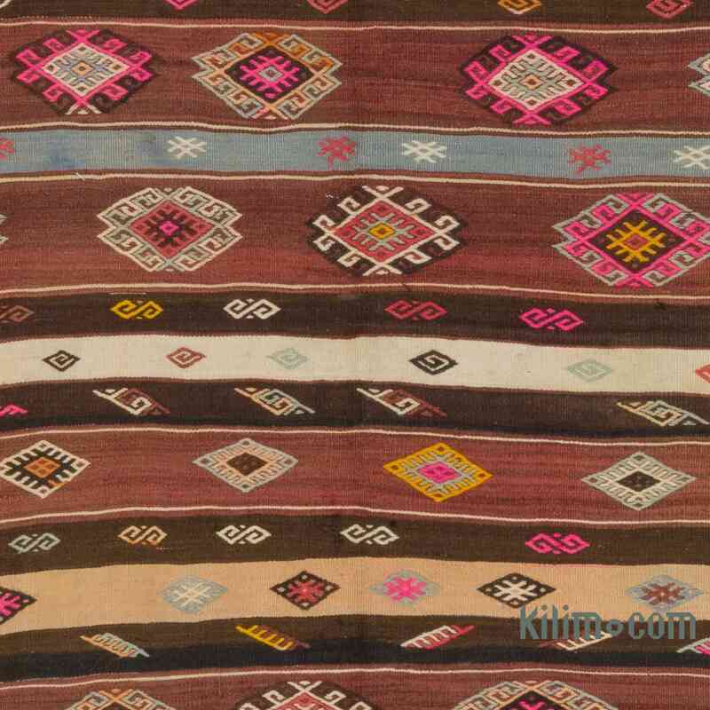 Vintage Anatolian Kilim Rug - 6' 7" x 10' 10" (79" x 130") - K0064804