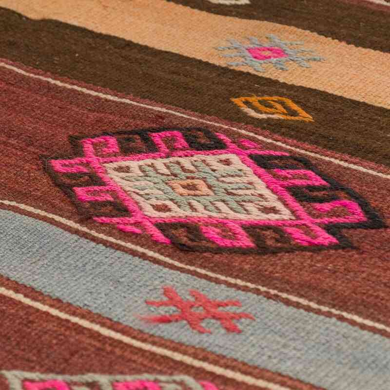 Vintage Anatolian Kilim Rug - 6' 7" x 10' 10" (79" x 130") - K0064804