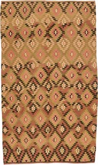 Vintage Mihalic Kilim Rug - 6' 11" x 11' 8" (83" x 140")