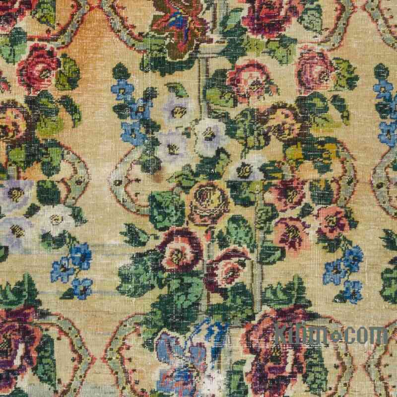 Vintage Turkish Hand-Knotted Runner - 3' 8" x 11'  (44" x 132") - K0064809