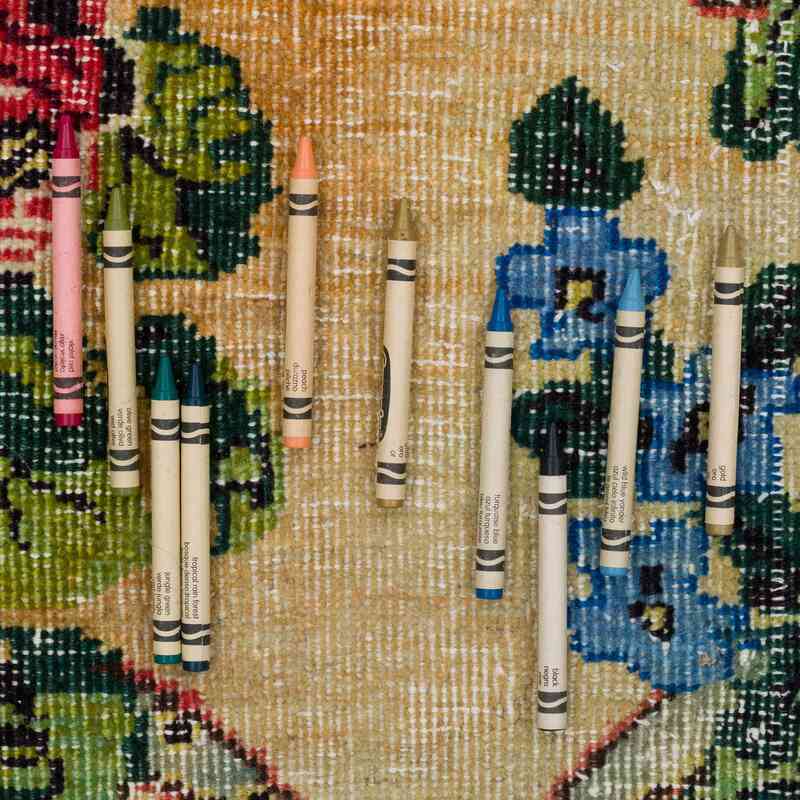 Vintage Turkish Hand-Knotted Runner - 3' 8" x 11'  (44" x 132") - K0064809