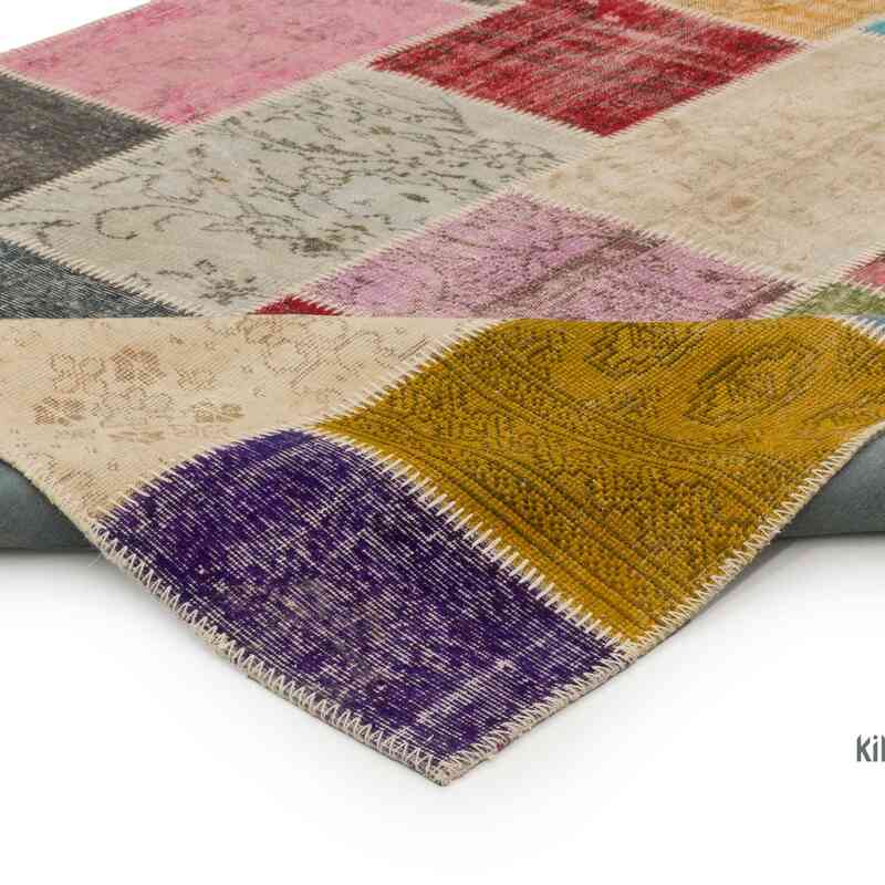 Patchwork El Dokuma Halı - 196 cm x 304 cm - K0064811