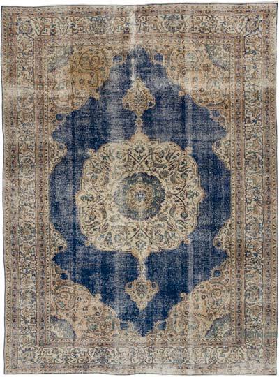 Vintage Turkish Hand-Knotted Rug - 7' 1" x 9' 7" (85 in. x 115 in.)