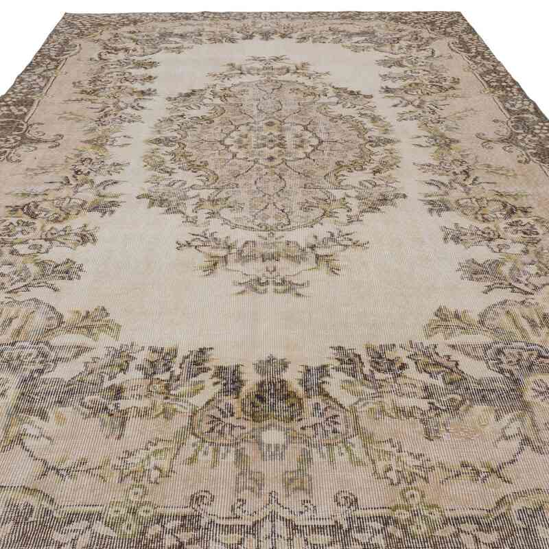 Vintage Turkish Hand-Knotted Rug - 6' 8" x 10' 10" (80" x 130") - K0064815