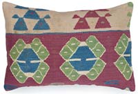 Kilim Yastık Kılıfı - 60 cm x 40 cm