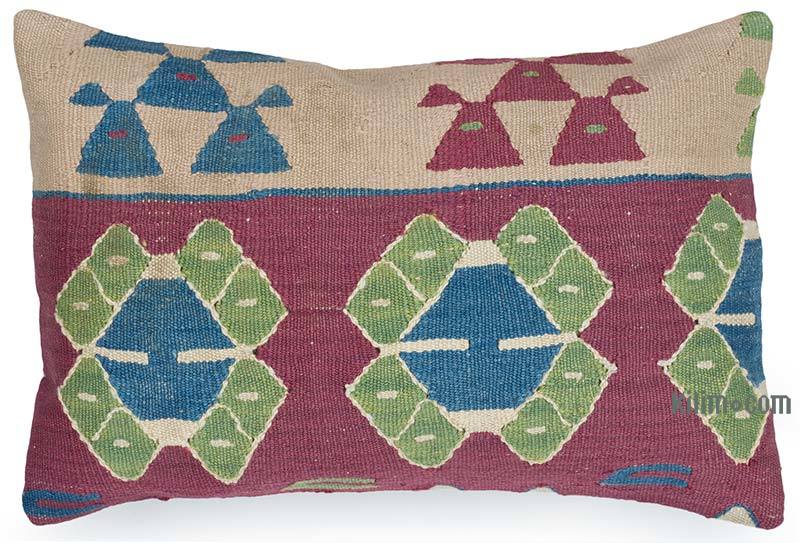 Kilim Yastık Kılıfı - 60 cm x 40 cm - K0064846