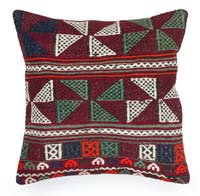 Kilim Pillow Cover - 1' 8" x 1' 8" (20" x 20")