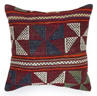 Kilim Pillow Cover - 1' 8" x 1' 8" (20" x 20")