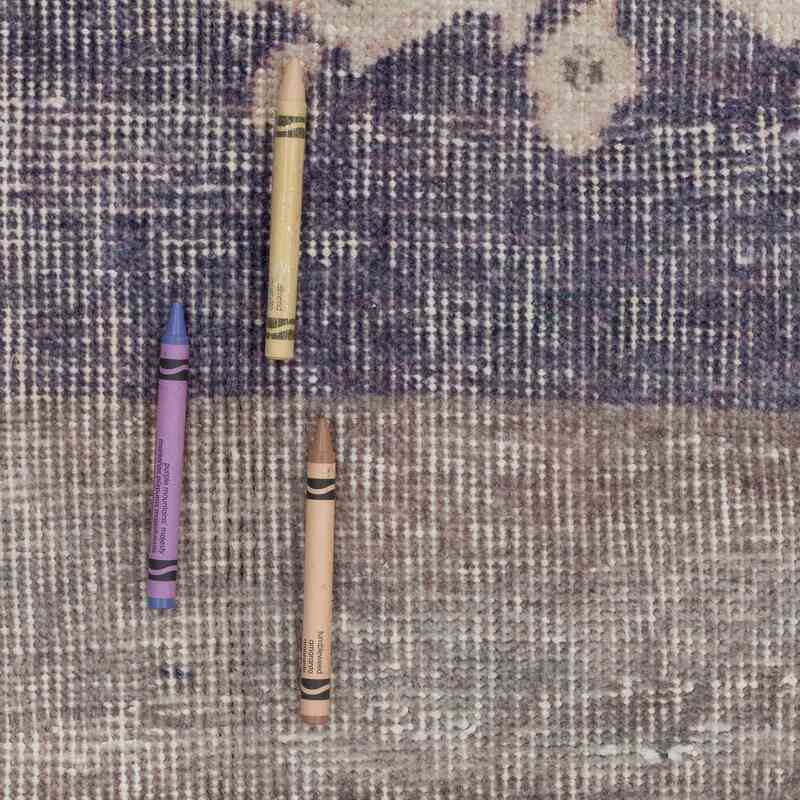 Alfombra Vintage Turca Anudada a Mano - 280 cm x 413 cm - K0064917