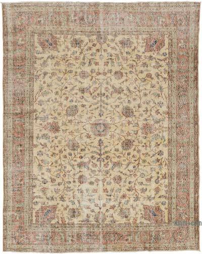 Vintage Turkish Hand-Knotted Rug - 8' 11" x 11' 3" (107 in. x 135 in.)