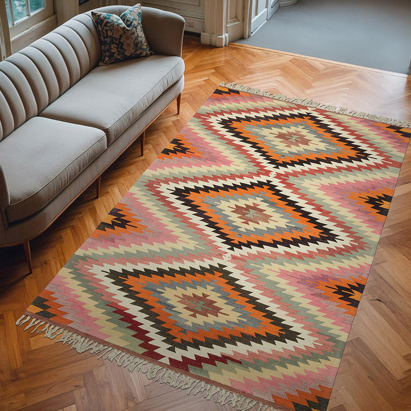 Alfombra Vintage Afyon Kilim - 180 cm x 280 cm - K0064933