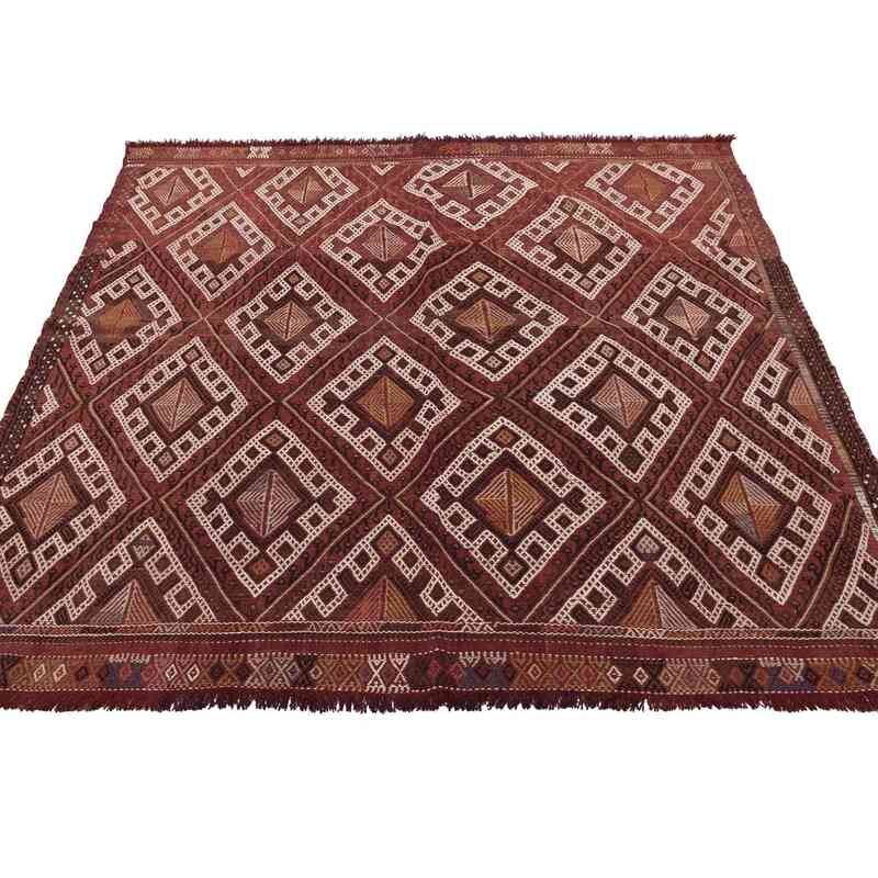 Vintage Konya Jijim Rug - 4' 10" x 6' 9" (58" x 81") - K0064944