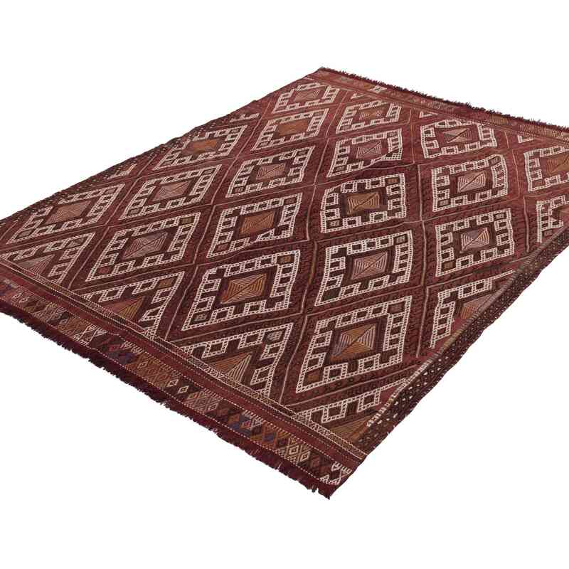 Vintage Konya Jijim Rug - 4' 10" x 6' 9" (58" x 81") - K0064944