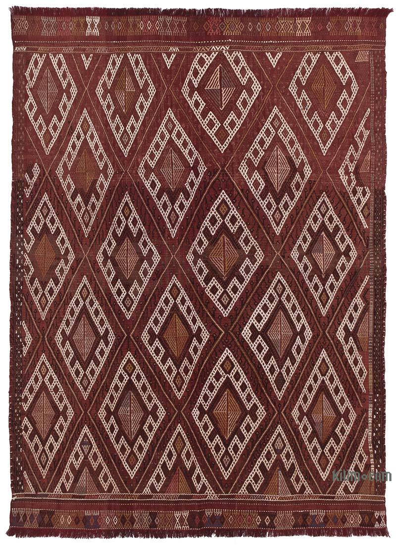 Vintage Konya Jijim Rug - 4' 10" x 6' 9" (58" x 81") - K0064944