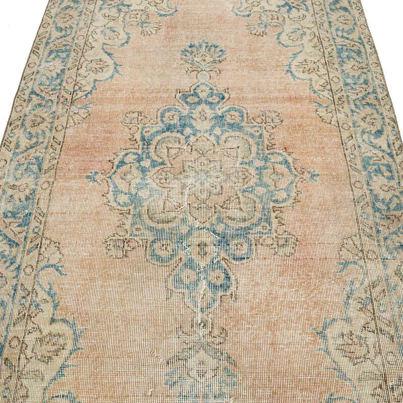 El Dokuma Vintage Halı - 114 cm x 212 cm - K0065078