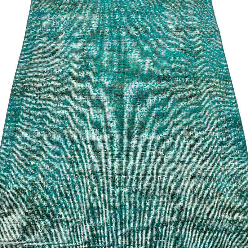 Over-dyed Vintage Hand-Knotted Turkish Rug - 2' 11" x 6' 2" (35" x 74") - K0065086