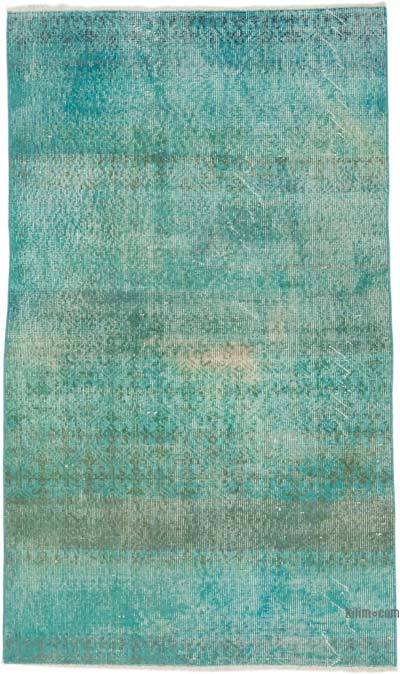 Over-dyed Vintage Hand-Knotted Turkish Rug - 3' 1" x 5' 3" (37 in. x 63 in.)
