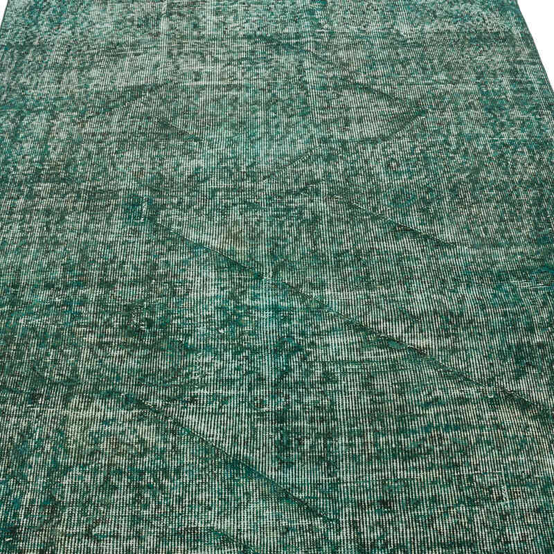 Over-dyed Vintage Hand-Knotted Turkish Rug - 4' 2" x 6' 8" (50" x 80") - K0065090