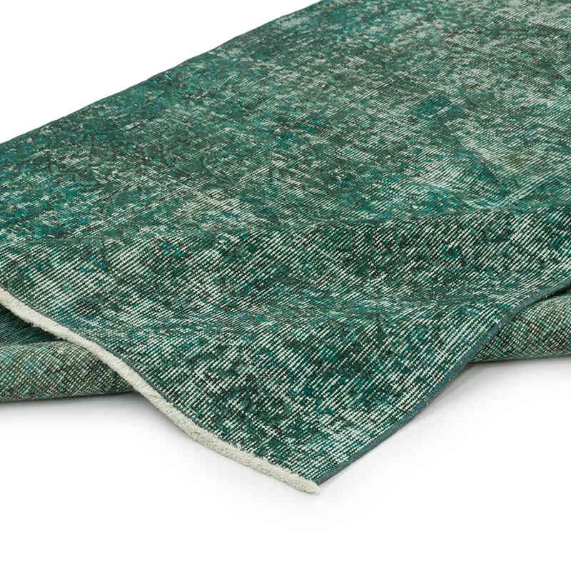 Over-dyed Vintage Hand-Knotted Turkish Rug - 4' 2" x 6' 8" (50" x 80") - K0065090