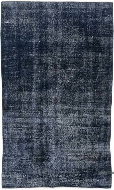 Over-dyed Vintage Hand-Knotted Turkish Rug - 3' 8" x 6' 2" (44 in. x 74 in.)