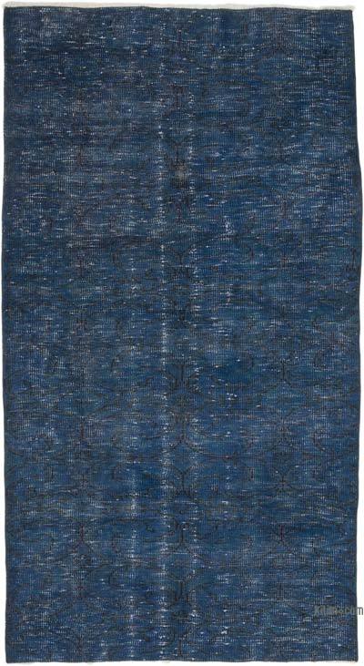 Over-dyed Vintage Hand-Knotted Turkish Rug - 3' 7" x 6' 7" (43 in. x 79 in.)