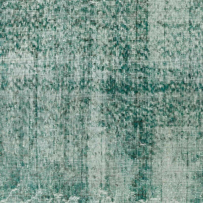 Over-dyed Vintage Hand-Knotted Turkish Rug - 4' 2" x 7' 5" (50" x 89") - K0065093