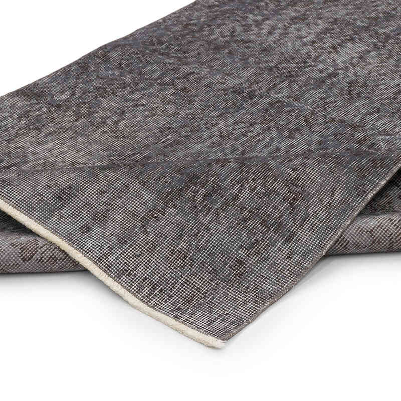 Boyalı El Dokuma Vintage Halı - 113 cm x 202 cm - K0065094