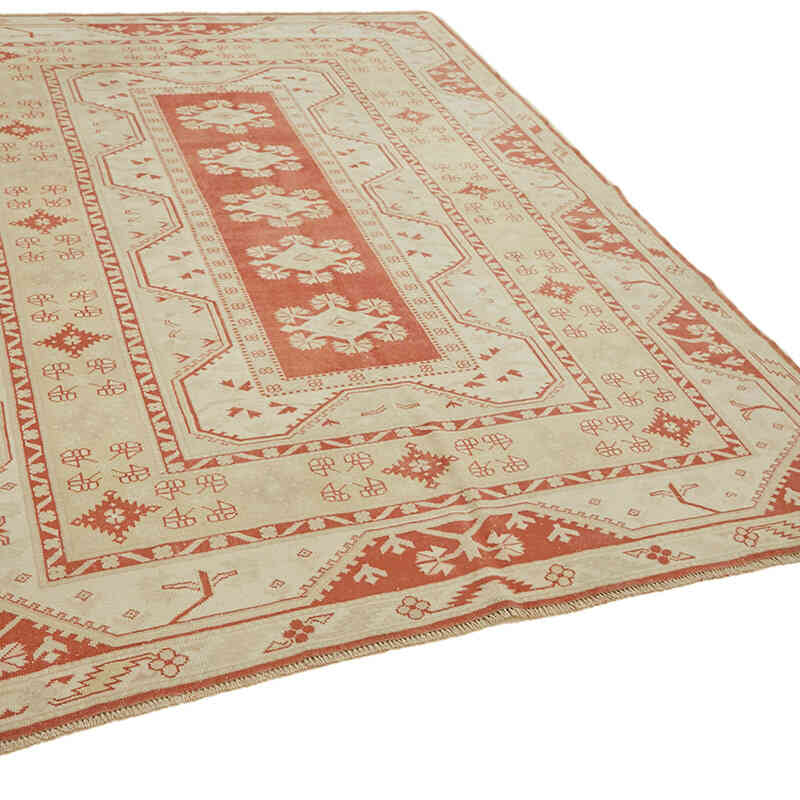 El Dokuma Vintage Halı - 211 cm x 268 cm - K0065102