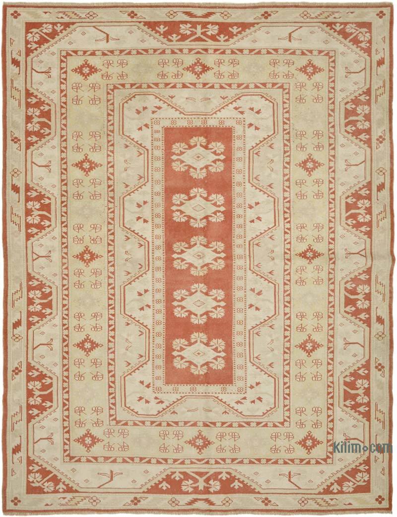 El Dokuma Vintage Halı - 211 cm x 268 cm - K0065102