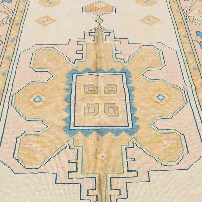 Alfombra Vintage Turca Anudada a Mano - 159 cm x 239 cm - K0065108
