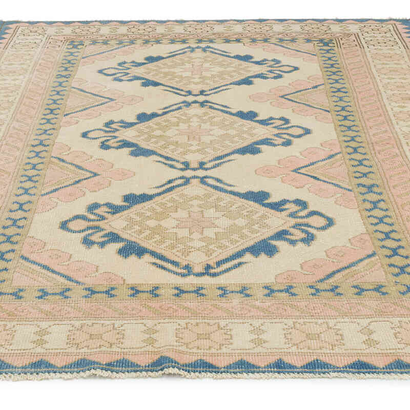 El Dokuma Vintage Halı - 153 cm x 213 cm - K0065109