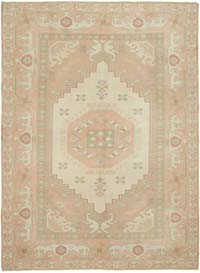 El Dokuma Vintage Halı - 184 cm x 247 cm