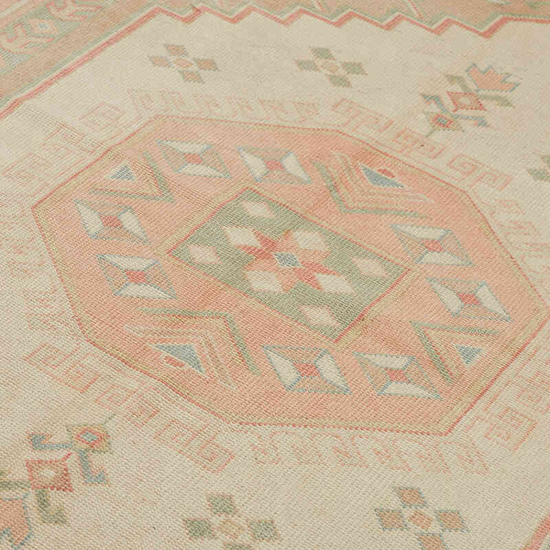 Vintage Turkish Hand-Knotted Rug - 6'  x 8' 1" (72" x 97") - K0065118