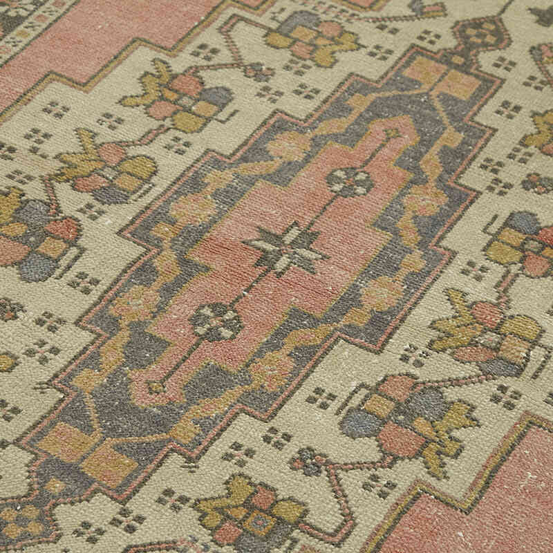 Vintage Turkish Hand-Knotted Rug - 4'  x 8'  (48" x 96") - K0065125