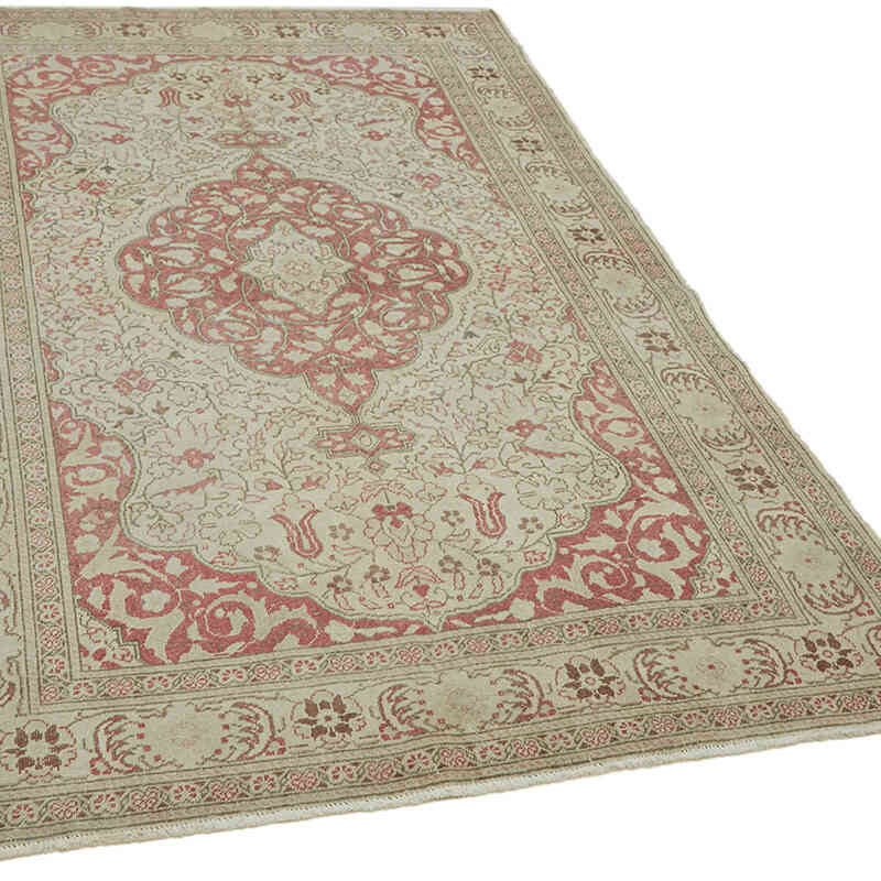 El Dokuma Vintage Halı - 153 cm x 220 cm - K0065127