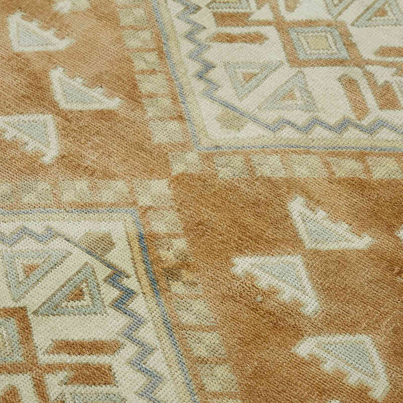 Alfombra Vintage Turca Anudada a Mano - 128 cm x 172 cm - K0065128
