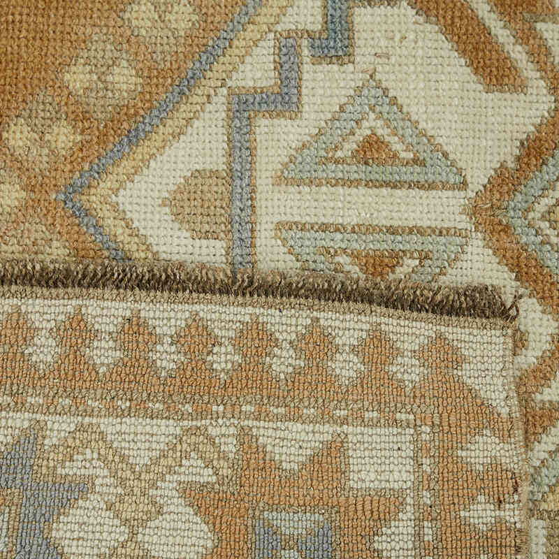 Alfombra Vintage Turca Anudada a Mano - 128 cm x 172 cm - K0065128