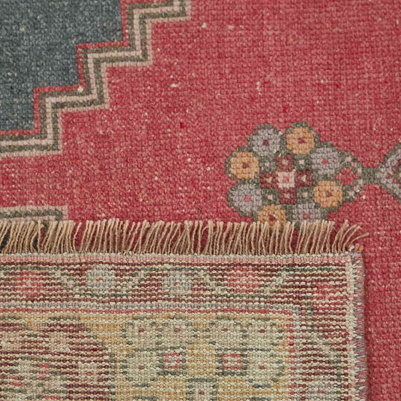 Alfombra Vintage Turca Anudada a Mano - 115 cm x 219 cm - K0065148