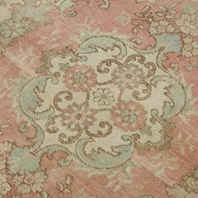 Vintage Turkish Hand-Knotted Rug - 4' 8" x 5' 9" (56" x 69") - K0065156