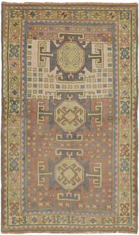 El Dokuma Vintage Halı - 141 cm x 220 cm