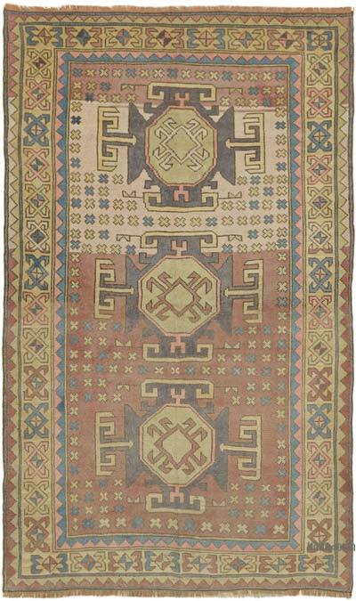 El Dokuma Vintage Halı - 141 cm x 220 cm