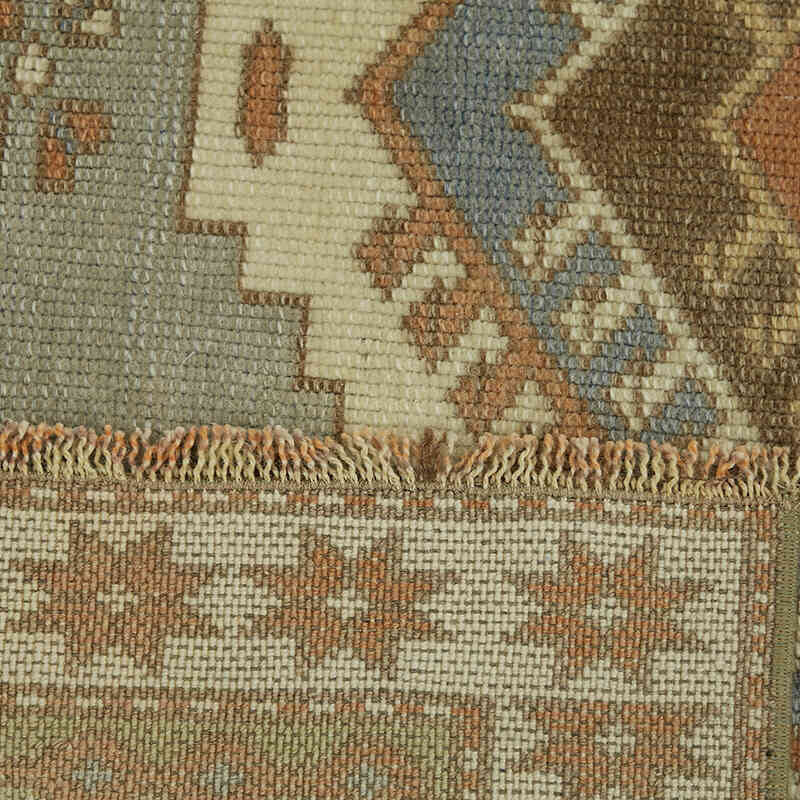 El Dokuma Vintage Halı - 127 cm x 211 cm - K0065164