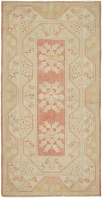 El Dokuma Vintage Halı - 116 cm x 212 cm