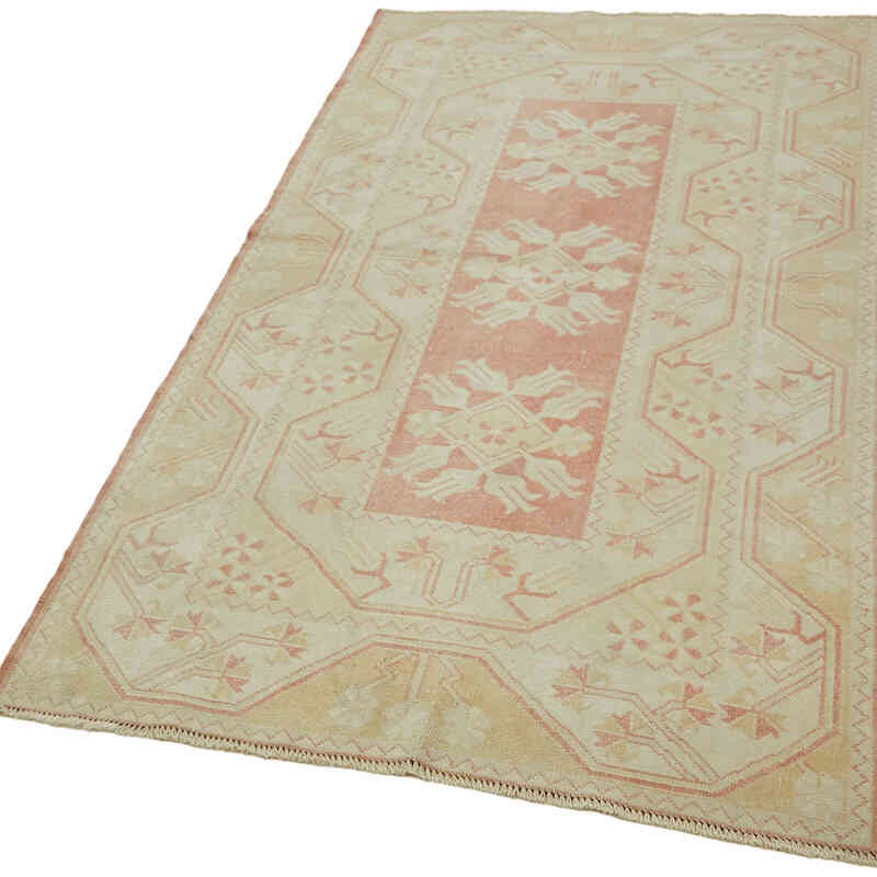 Vintage Turkish Hand-Knotted Rug - 3' 10" x 6' 11" (46" x 83") - K0065171