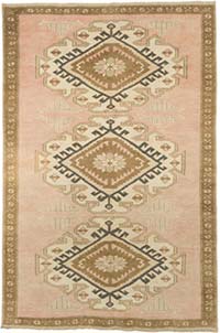 El Dokuma Vintage Halı - 124 cm x 188 cm