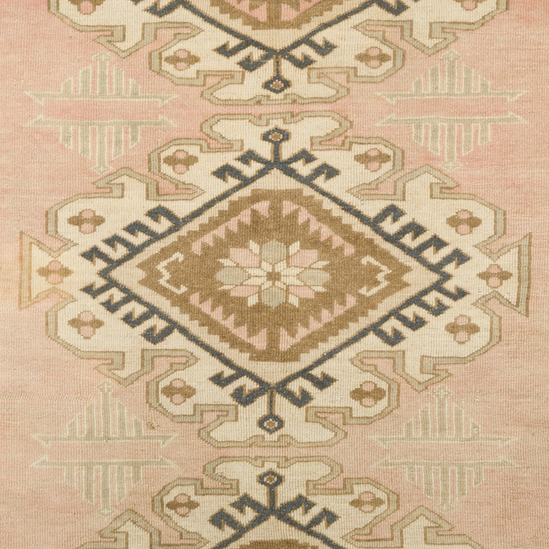 Vintage Turkish Hand-Knotted Rug - 4' 1" x 6' 2" (49" x 74") - K0065172