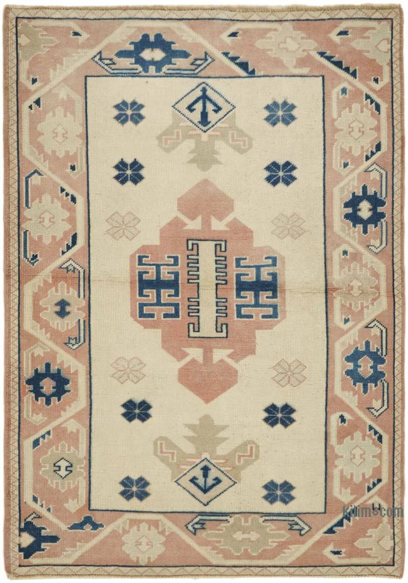 El Dokuma Vintage Halı - 124 cm x 167 cm - K0065174