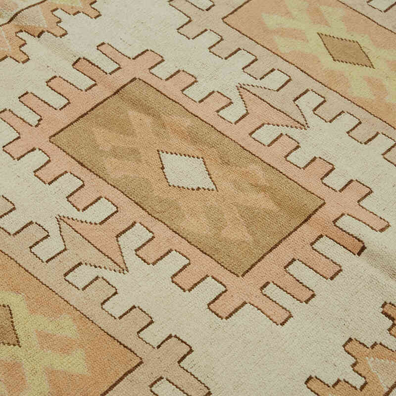 El Dokuma Vintage Halı - 139 cm x 166 cm - K0065175