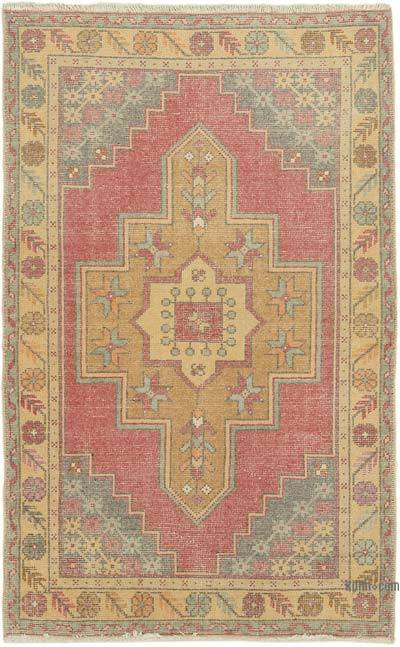Vintage Turkish Hand-Knotted Rug - 3' 6" x 5' 7" (42 in. x 67 in.)