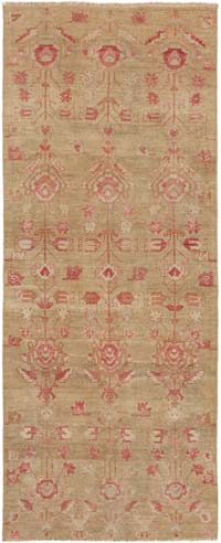 Vintage Turkish Hand-Knotted Rug - 3'  x 7' 5" (36" x 89")